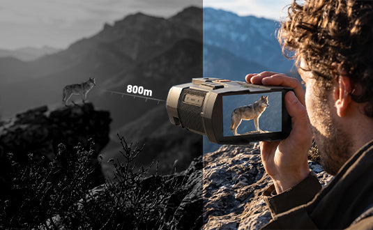 Day & Night Vision Up to 800m